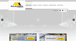 Desktop Screenshot of maalmeida.com.br